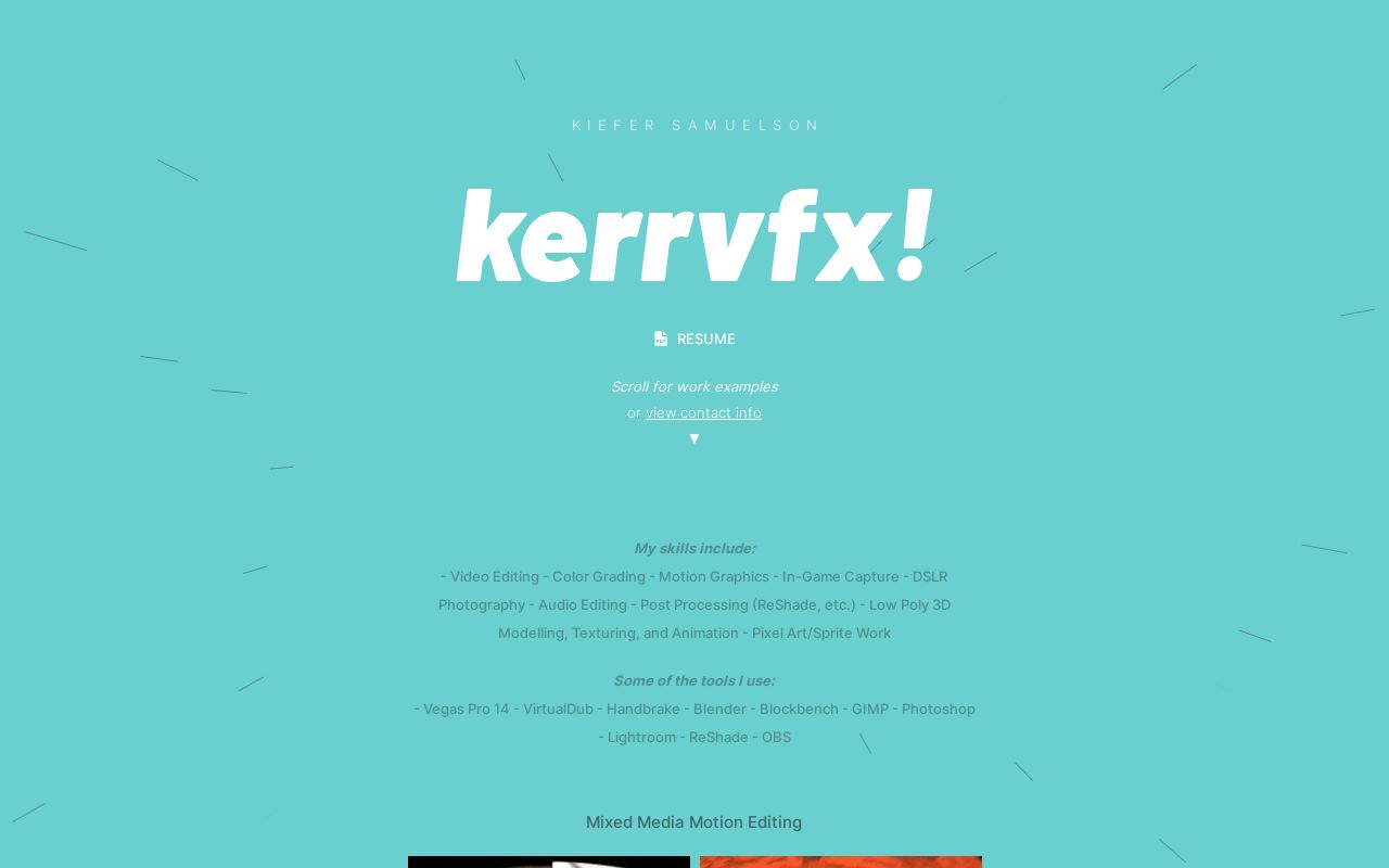 Carrd profile picture for @kerr
